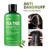 EJW茶树洗发水舒缓修护镇静头皮改善毛躁清爽洁净平衡油脂